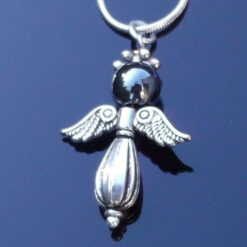 Haematite Angel necklace