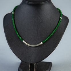 Green & Silver necklace